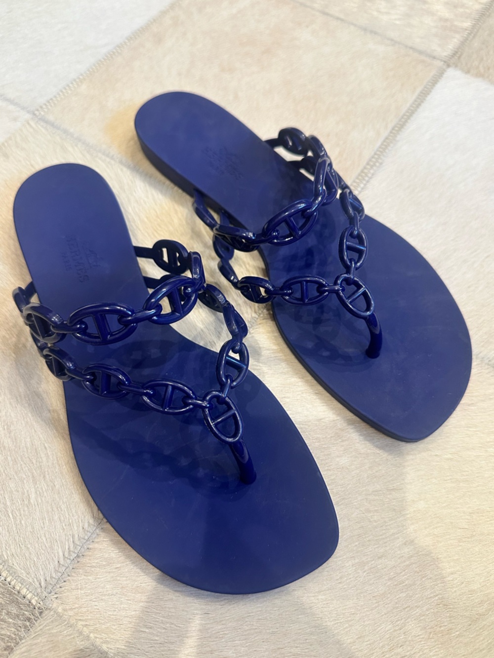 Hermes Island Sandal (Blue) - Picture 5 of 10